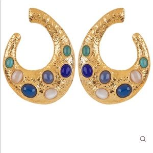 Christie Nicolaides Blue Fiesta Earrings